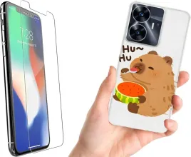 etui-na-telefon-realme-c55-rozne-wzory-kapibara-szklo