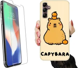 etui-na-telefon-samsung-galaxy-a14-5g-rozne-wzory-kapibara-szklo