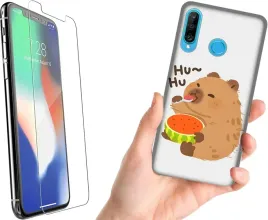 etui-na-telefon-huawei-p30-lite-rozne-wzory-kapibara-szklo