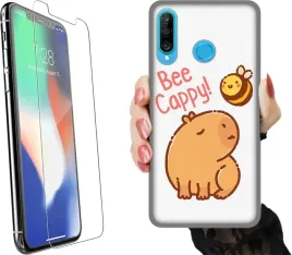 etui-na-telefon-huawei-p30-lite-rozne-wzory-kapibara-szklo