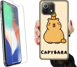 etui-na-telefon-xiaomi-mi-11-lite-rozne-wzory-kapibara-szklo
