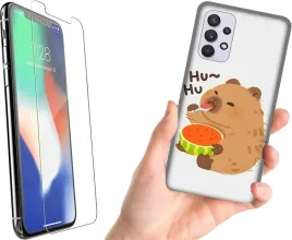 etui-na-telefon-samsung-galaxy-m32-5g-rozne-wzory-kapibara-szklo