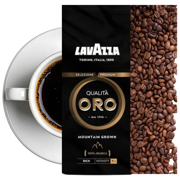 Kawa Ziarnista LAVAZZA 100% ARABICA Qualità Oro Mountain Grown 1KG 7/10