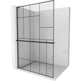 mexen-kioto-l-scianka-prysznicowa-90x200-cm-czarny-wzor-hartowane-szklo