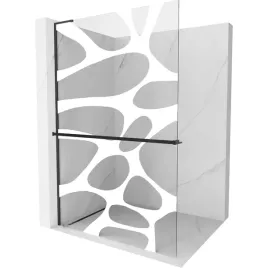 mexen-kioto-l-scianka-prysznicowa-120x200-bialy-wzor-czarny-profil