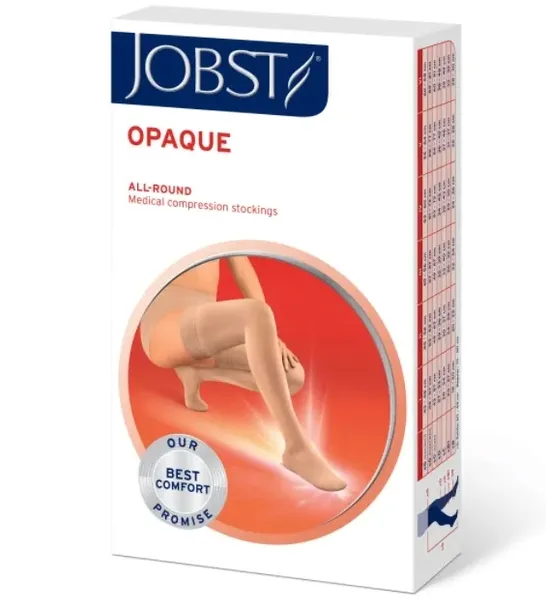 Pończochy uciskowe JOBST OPAQUE samonośne kompresyjne na żylaki CCL2 r3