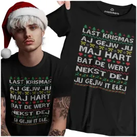 koszulka-swiateczna-smieszna-meska-swieta-last-krismas-piosenka-premium