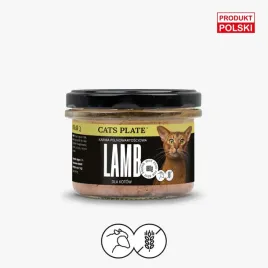 Zdjęcie produktu Cats Plate Lamb - Jagnięcina 180g