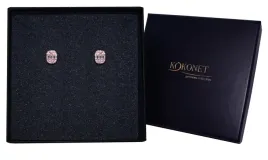 krotkie-kolczyki-rozowe-zloto-z-cyrkoniami-slubne-swarovski-pudelko-gratis