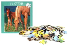puzzle-tradycyjne-z-motywem-konia-kon-100el-pennyandfriends-ok-25-x-25-cm