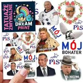 tatuaze-dla-dzieci-zmywalne-tymczasowe-kaczynki-pis-moj-bohater-duda-wzory