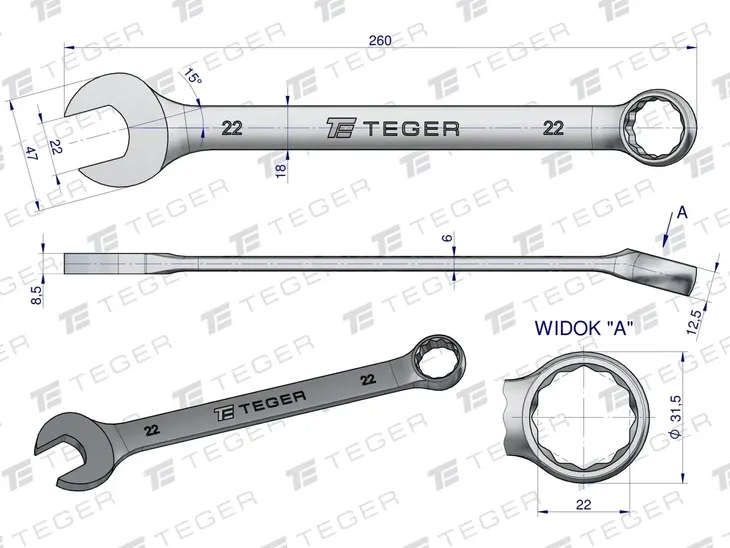 klucz-plasko-oczkowy-22-mm-teger-kod-producenta-t-w-nwkpo22