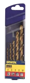 irwin-wiertla-do-metalu-stali-tytanowe-tytan-hss-tin-zestaw-komplet-5szt