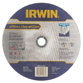 irwin-tarcza-do-ciecia-metalu-stali-230x18-inox