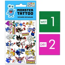 tatuaze-zmywalne-dla-dzieci-sonic-wzory-oryginalne