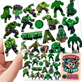 tatuaze-zmywalne-dla-dzieci-hulk-wzory-oryginalne