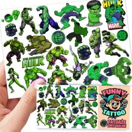 tatuaze-zmywalne-dla-dzieci-hulk-wzory-oryginalne