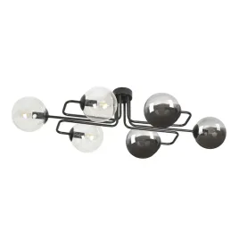 lampa-sufitowa-brendi-6a-bl-mix-3-loft-klosze-mix-czarna