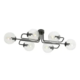 lampa-sufitowa-brendi-6a-bl-transparent-loft-klosz-czarna