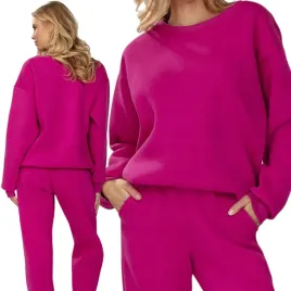 bluza-damska-dresowa-sportowa-wkladana-bawelniana-xl-rehema-fuksja