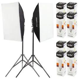 2x-lampa-fotograficzna-softbox-50x70-zarowki-8x-125w-led-statywy
