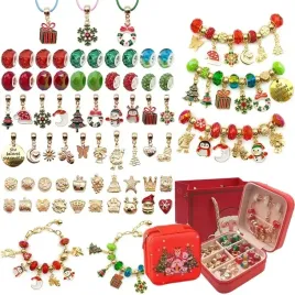 zestaw-koralikow-do-robienia-bransoletek-koraliki-swiateczne-edycja-xmas