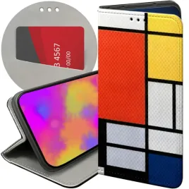 etui-do-samsung-galaxy-a16-wzory-piet-mondrain-abstrakcja-geometria-futeral