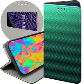 etui-z-klapka-do-samsung-galaxy-a16-wzory-zielone-grassy-green-futeral-case