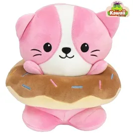 kawaii-pluszak-maskotka-przytulanka-rozowy-kotek-donut-mila-w-dotyku-23-cm