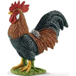 schleich-kogut-farma-figurka-kolekcjonerska-recznie-malowana