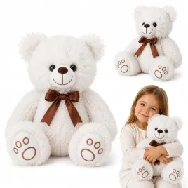 pluszak-maskotka-mis-niedzwiadek-z-kokardka-miekka-przytulanka-30cm-bialy