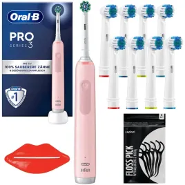 zestaw-szczoteczka-oral-b-pro-3-3000-cross-action-rozowa-koncowki-dodatki