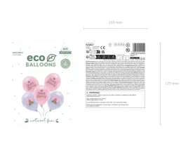 balony-eco-26cm-happy-birthday-rozowe-ksiezniczki-5-sztuk-eco33p-205-000-5x