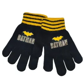 rekawiczki-dzieciece-akrylowe-jesienne-batman-pieciopalczaste