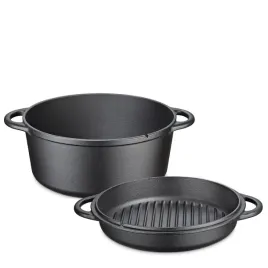 garnek-z-pokrywa-patelnia-grillowa-zeliwo-50-l-sred-26-cm-kuchenprof