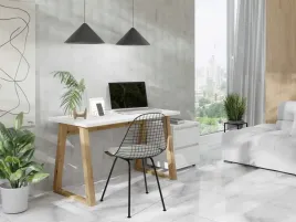 biurko-figate-szerokosc-130-cm-dab-artisan-bialy-ergonomiczne-nowoczesne