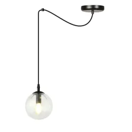lampa-wiszaca-gigi-1-bl-transparent-pajak-klosze-czarna