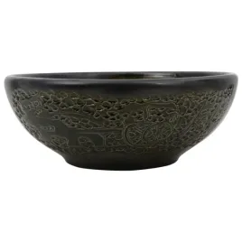 czarna-ceramiczna-umywalka-nablatowa-41-x-14-cm-z-recznym-wzorem
