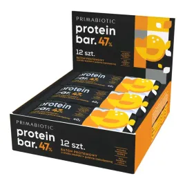 Zdjęcie produktu BATON PROTEINOWY PRIMABIOTIC PROTEIN BAR BOX smak mango 12szt.