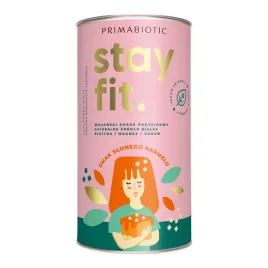 Zdjęcie produktu BIAŁKO STAY FIT PRIMABIOTIC 500 g wegański shake proteinowy słony karmel