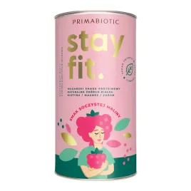 Zdjęcie produktu BIAŁKO STAY FIT PRIMABIOTIC 500 g wegański shake proteinowy soczysta malina