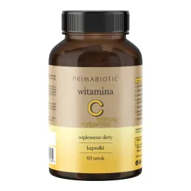 Zdjęcie produktu WITAMINA C PRIMABIOTIC 1000 mg 60 Kaps. Układ Odpornościowy Zmęczenie