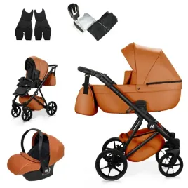 wozek-dzieciecy-3w1-mommo-harmony-orange-eko-skora-cosmo-fotelik