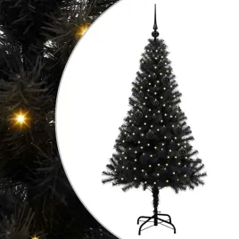 stozkowe-drzewko-swiateczne-z-pvc-z-oswietleniem-led-150-cm-czarne