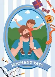 kartka-okolicznosciowa-kochany-tato-5szt