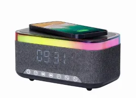 glosnik-rgb-ladowarka-indukcyjna-5w-budzik-zegar-swiatlo-led