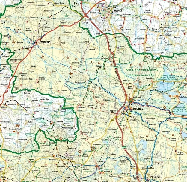 dolnoslaska-kraina-rowerowa-typ-publikacji-mapa-turystyczna