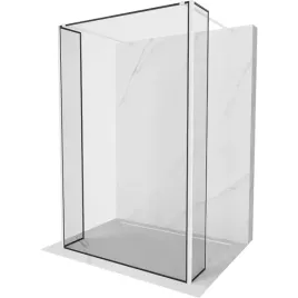 mexen-kioto-scianka-prysznicowa-90x30x30-czarny-bialy-8mm-hartowane