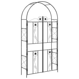 luk-ogrodowy-gladki-czarny-115-x-37-x-226-cm