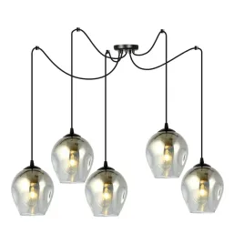 lampa-wiszaca-level-5-bl-grafit-pajak-klosze-grafit-czarna
